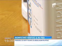 Noi reguli pentru controlul substanţelor dezinfectante de pe piaţă