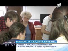 Profesoară de fizică, dascăl excepțional