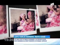 Cei cinci copii ai soţilor Bodnariu s-au întors acasă