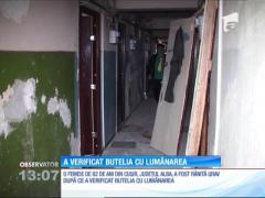 O femeie de 62 de ani, din judeţul Alba, a verificat butelia cu lumânarea şi a provocat o explozie devastatoare