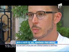 Într-o sută de ani, România rămâne fără medici