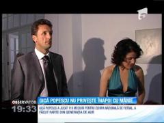 Gică Popescu, prima apariţie într-un studio de televiziune, de la eliberărea sa din închisoare