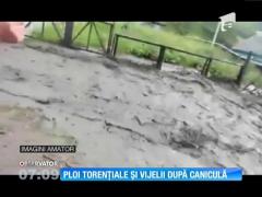 O rupere de nori a făcut ravagii în Maramureş