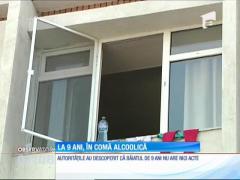Un copil dintr-o localitate gălăţeană a ajuns în comă alcoolică la spital