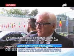 BREXIT. Franța și Germania vor o "Uniune Europeană flexibilă"