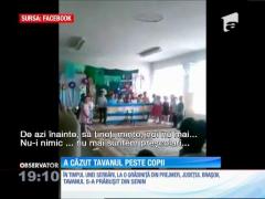 S-a prăbușit tavanul la o grădiniță din județul Brașov