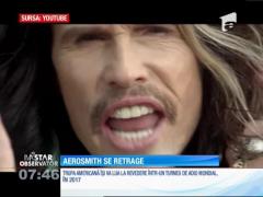 Trupa Aerosmith se retrage după 46 de ani de activitate