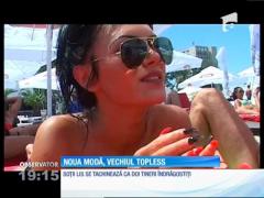 Topless-ul, din nou la modă pe plaja din Mamaia