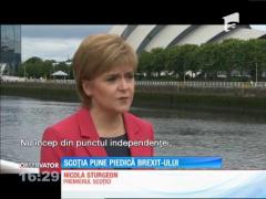 Scoția pune piedică Brexit-ului