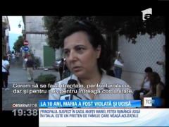 La 10 ani, Maria a fost violată și ucisă în Italia