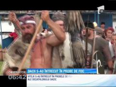 Dacii s-au întors în străvechea cetate Singidava şi s-au înfruntat în zece probe dificile