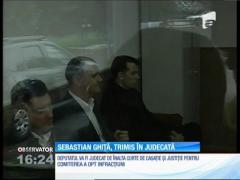 Sebastian Ghiţă, trimis în judecată pentru comiterea a opt infracţiuni