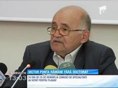 Acuzat de “plagiat”, Victor Ponta a rămas şi fără titlul de doctorat