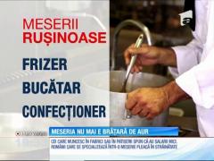 În România, meseriaşii sunt pe cale de dispariţie