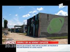 Special! Zidurile gri au devenit expoziție