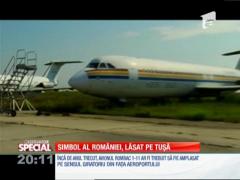 Special! Primul avion de pasageri din România, lăsat în paragină