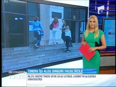 Absolveţii de liceu nu au scăpat de emoții. Încep admiterile la facultăţi