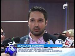 Tudor Ionescu, fostul iubit al Oanei Zăvoranu, a fost ales viceprimar al Capitalei