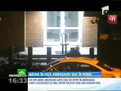 Bătaie în faţa ambasadei SUA de la Moscova, între un agent de pază rus şi un diplomat american