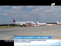 Aterizare de urgenţă pe aeroportul Henri Coandă!