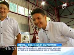 Capitala, visul elevilor din provincie