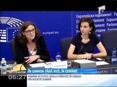 Canada va anunţa în maximum trei luni daca va renunţa la vizele pentru români