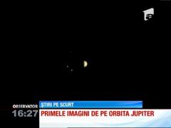 Prima fotografie realizată de Juno de pe orbita lui Jupiter