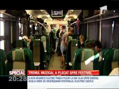 SPECIAL! Trenul muzical a plecat spre festival