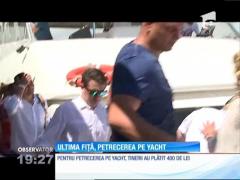 Noua modă a petrecerilor de pe litoral: distracţie pe yacht