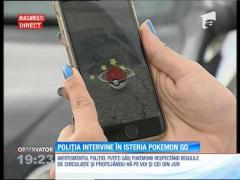 Poliţia intervine în isteria Pokemon Go