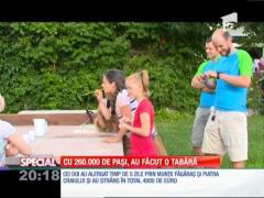 Special! Doi tineri aleargă peste 210 kilometri prin munţi, pentru a ajuta cincisprezece copii foarte bolnavi să meargă în tabăra vieţii lor