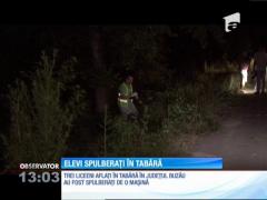 Elevi aflaţi în tabără, spulberaţi de un vitezoman