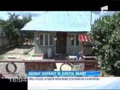Bărbat de 39 de ani, dispărut în județul Neamț