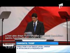 Controversatul om de afaceri Donald Trump a devenit candidatul partidului Republican pentru alegerile prezidenţiale din SUA