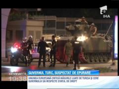 Preşedintele Erdogan, suspectat pentru încercarea de a elimina opoziţia