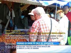 Piersicile şi caisele româneşti pe cale de dispariție