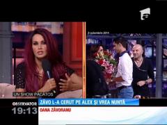 Oana Zăvoranu s-a măritat în secret