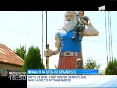 Gigi Becali păstoreşte un drum naţional din România