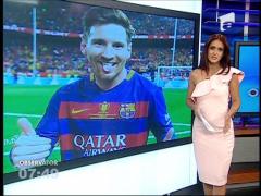 Messi şi-a vopsit părul în blond