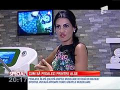 SPECIAL! Aqua Cycling, cum să pedalezi printre alge