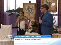 Fuego, la al doilea vernisaj de pictură