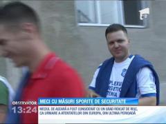 Măsuri de securitate fără precedent la meciul Pandurii Tg. Jiu - Maccabi Tel Aviv