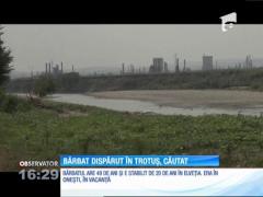 Bărbat dispărut în apele Trotuşului