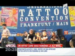 Special! Constantin Azoiţei, un artist care duce România la alt nivel