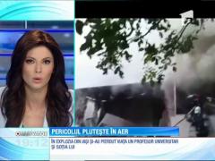 În Copou, pericolul pluteşte în aer. La două zile de la explozia care a devastat un bloc şi a ucis doi oameni, e încă stare de alertă