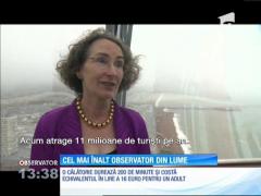 Cel mai înalt observator mobil din lume va fi inaugurat în Londra