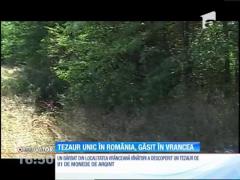 Tezaur dacic unic, găsit în Vrancea