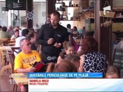 Atenție la mâncarea de pe litoral! De pe plajă putem ajunge direct la spital