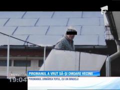 Un bărbat din Piatra Neamț a vrut să-și arunce vecinii în aer