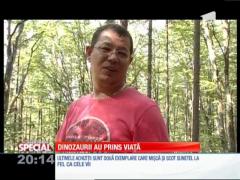 SPECIAL! Dinozaurii au prins viaţă în Parcul de la Râşnov